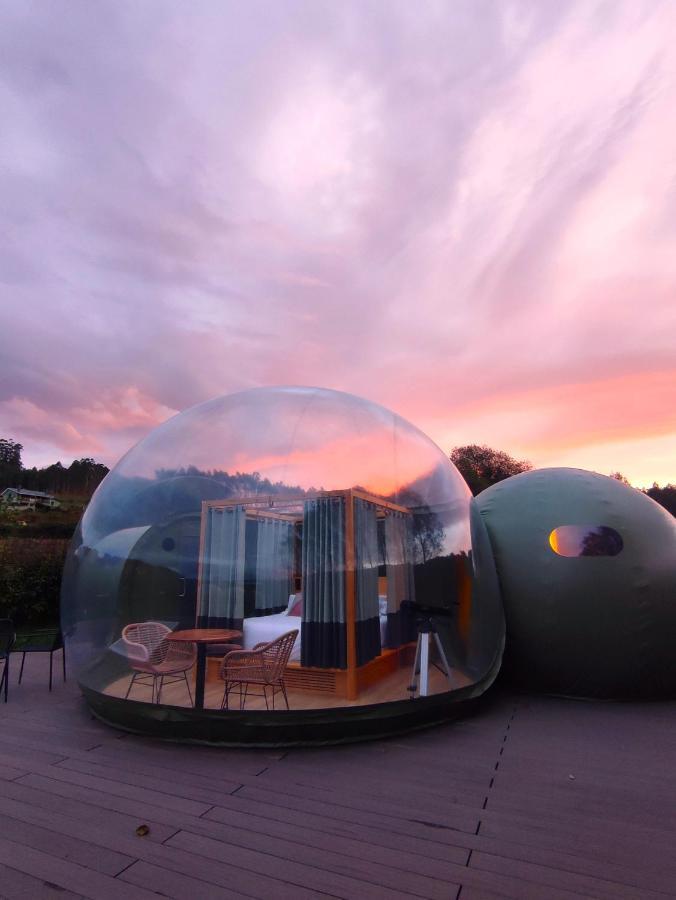 Luzada Glamping Burbujas - Designed For Adults Juances Exterior foto